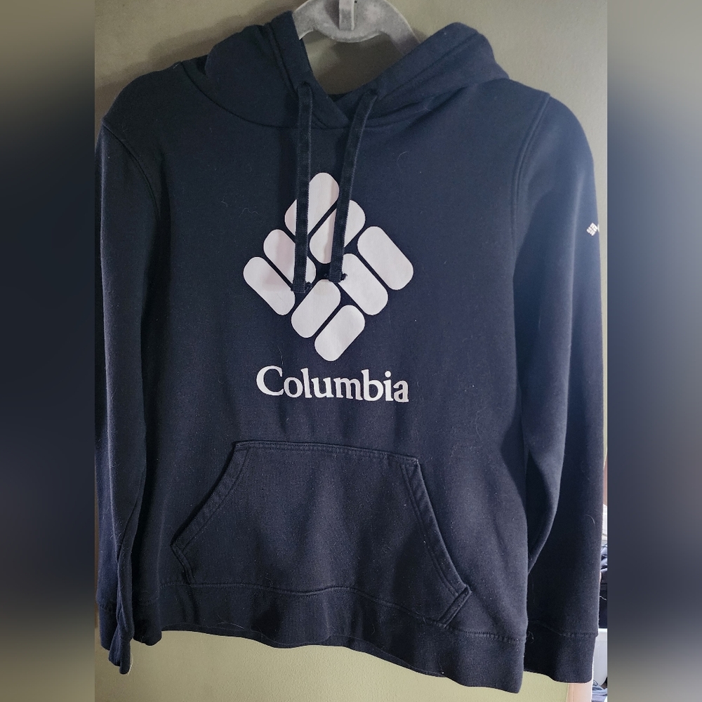 Women's Medium Columbia Black Pullover Hoddie